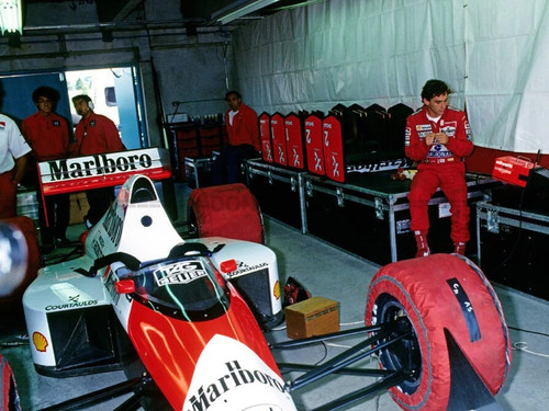 Photo ayrton senna mclaren - ayrton, –