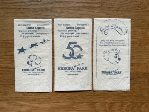 Different napkins from - different,