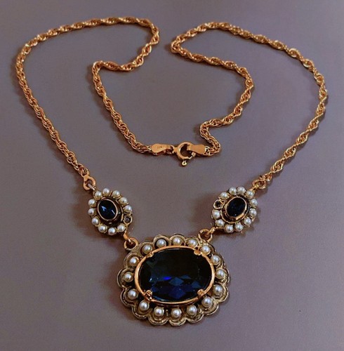 Beau vtg collier - , argent
