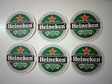 6 sous-bock bière Heineken