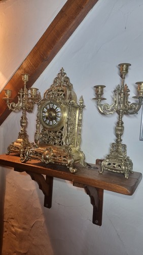 Ancienne pendule bronze - ancienne,