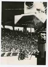 PHOTO ministère de l'intérieur, stade course caméra moto ancienne vélo cyclisme 
