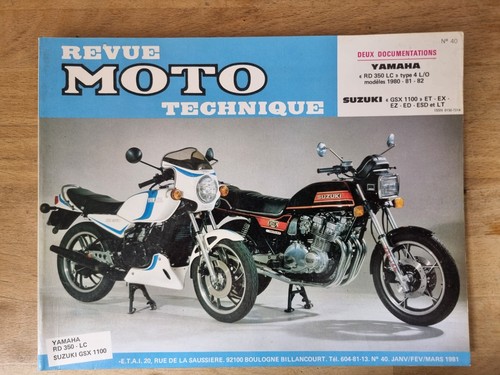 Revue technique moto - revue, n°40