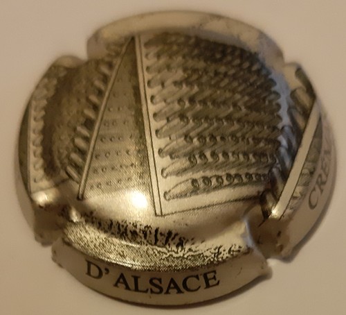 Capsule crémant alsace - crémant, d'alsace