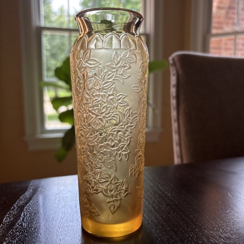 Lalique crystal amber - crystal,