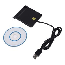 Lecteur de Carte à Puce USB pour Carte Bancaire IC/ID Lecteur de Carte EMV 2646