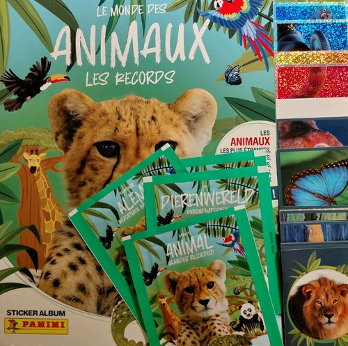 Panini animaux les records - panini,