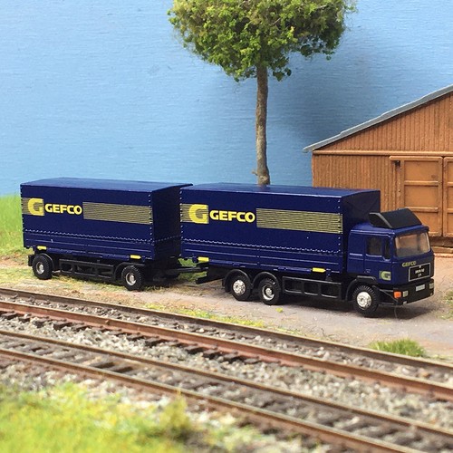 Camion remorque man f90 - camion,