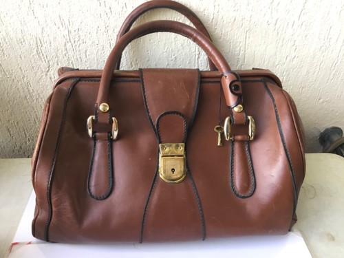 Sac cuir vintage - vintage, style