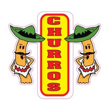 Food Truck Decals Churros