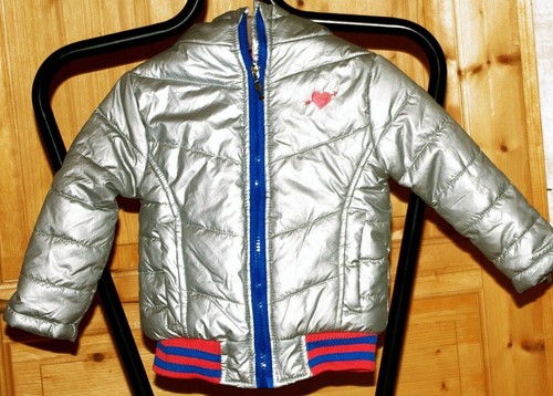 Manteau doudoune argent - doudoune,