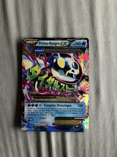 Carte pokémon primo - primo-kyogre, ex