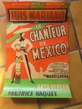 Affiche Originale LUIS MARIANO