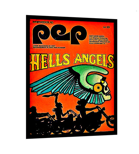 Hell angels biker sign - angels,