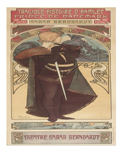 Affiche art nouveau - affiche,