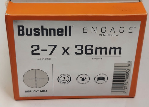 Bushnell engage rifle scope - rifle,