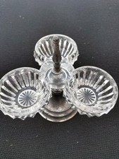 Ancien Service A Condiments En