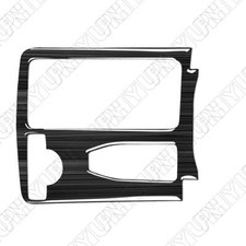 La Fibre de carbone de Voiture porte-gobelet du Couvercle du Panneau de Garnitur