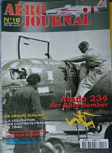 Aero journal arado 234 - journal,