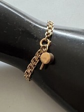 Bracelet gourmette breloque