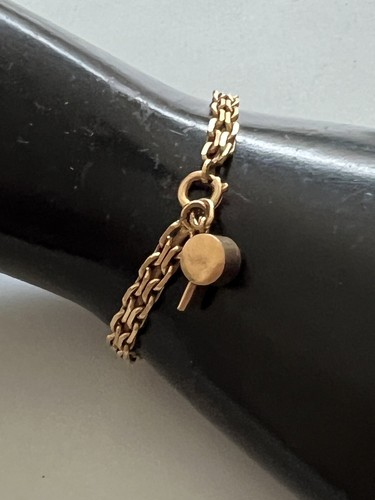 Bracelet gourmette breloque