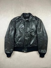 Veste Schott en cuir avec