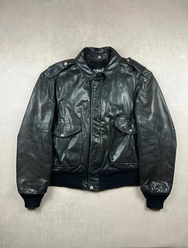 Veste schott cuir - cuir, avec