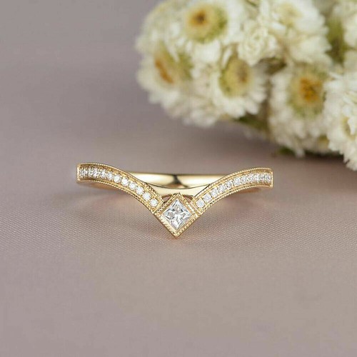 Bague forme v simulée - forme,
