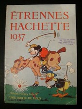 Mickey Catalogue Hachette Etrennes Ed. Hachette 1937 TBE