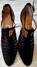 Escarpins salomés daim - , 38