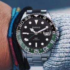 Sapphire Glass 40mm PARNIS Men
