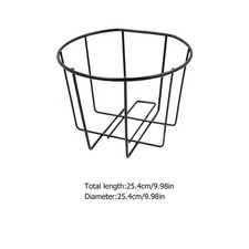  Porte-jardineur en fer forgé 1PC Porte-pot de fleur de balcon pour plantes en