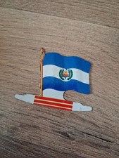 PLAQUE METAL DRAPEAU BISCUITS