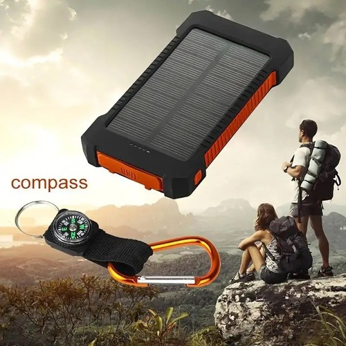 Batterie externe solaire - batterie,