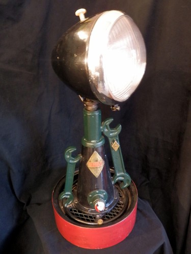 Lampe industrielle 65 cm - industrielle,