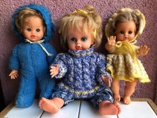 2 poupon bella corps en peluche de 35 cm et 29 cm plus une berjusa de 40 cm