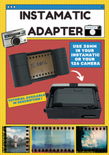 Adaptateur 126 ( use 35mm film into Instamatic cameras) (tutorial & examples)