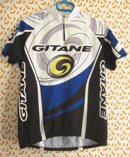 Maillot cycliste Gitane jersey cycling vintage maglia noir Homme - 4 / L