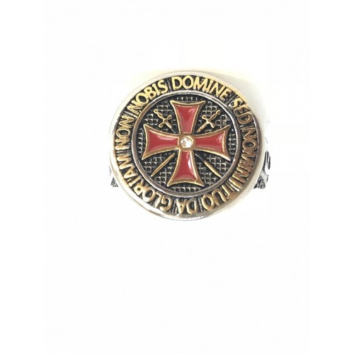 Bague croix malte - de, templiers