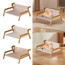 Chaise Longue pour Chat Fauteuil pour Chaton Lit Griffoir D'Intérieur Banc pour