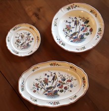 2 grands plats 1 ovale 1 rond et une assiette Villeroy & Boch moxèle phoenix