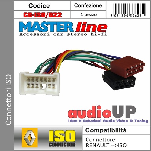 Connecteur iso radio original - iso,