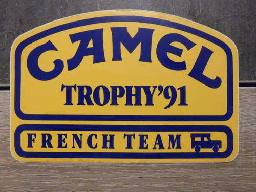 Autocollant camel trophy - autocollant,