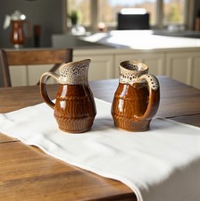 2 Carafes en grès 25 cl