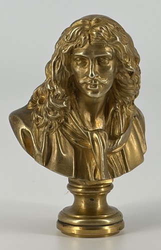 Buste molière bronze - buste,