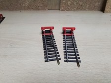 JOUEF HO. REF 475/2. 2 RAILS BUTOIRS ACIERS. 10,5CM. ROUGE