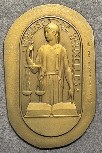 Médaille belge bourse - médaille,