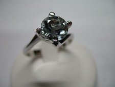 aigue-marine bague solitaire