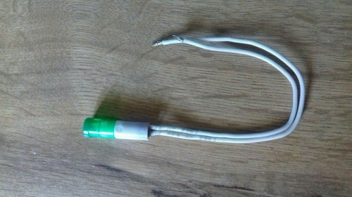Voyant vert 230v avec - mm,