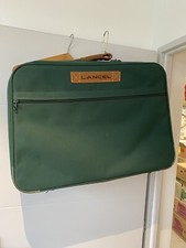 ancienne valise lancel verte voyage vêtement rangement